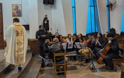 Misa Novena a San Juan en el Santuario de Itacuá