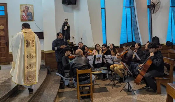 Misa Novena a San Juan en el Santuario de Itacuá